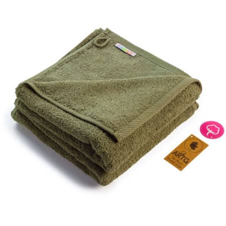 Fashion Hand Towel in Army Green von A&R (Artnum: AR035