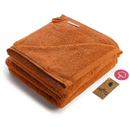 Fashion Hand Towel in Bright Orange von A&R (Artnum: AR035