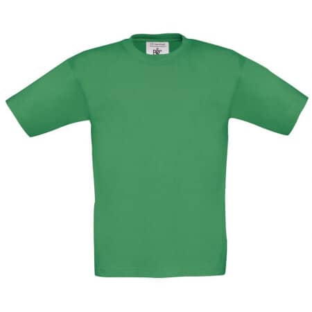 Basic Kinder T-Shirt in Kelly Green von B&C (Artnum: BCTK300