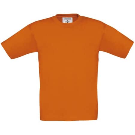 Basic Kinder T-Shirt in Orange von B&C (Artnum: BCTK300