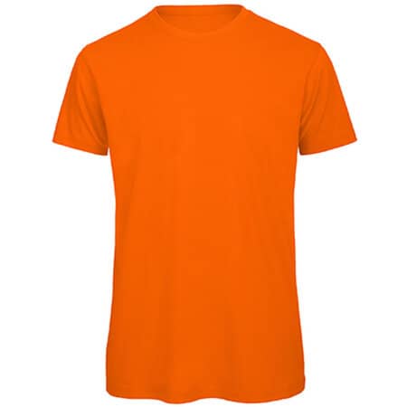 Medium Fit Herren T-Shirt aus Bio-Baumwolle in Orange von B&C (Artnum: BCTM042