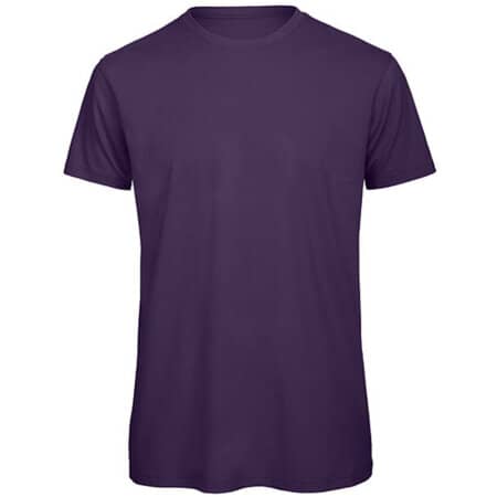 Medium Fit Herren T-Shirt aus Bio-Baumwolle in Urban Purple von B&C (Artnum: BCTM042