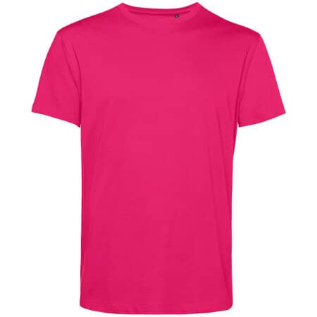 Basic Herren T-Shirt aus Bio-Baumwolle in Magenta Pink von B&C (Artnum: BCTU01B