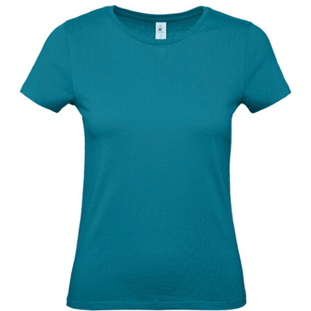 Basic Damen T-Shirt in Diva Blue von B&C (Artnum: BCTW02T