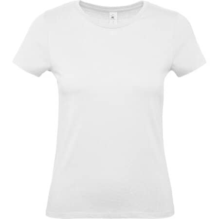 Basic Damen T-Shirt in White von B&C (Artnum: BCTW02T