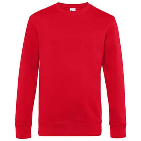 Extra weicher Herren-Sweater in Red von B&C (Artnum: BCWU01K