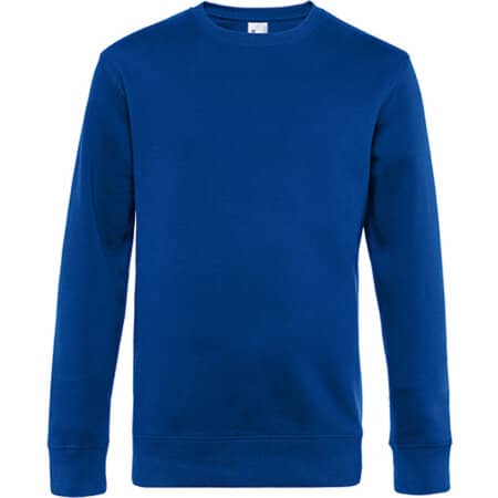 Extra weicher Herren-Sweater in Royal Blue von B&C (Artnum: BCWU01K