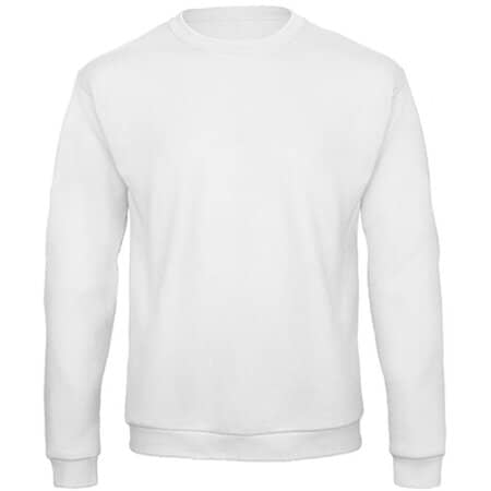 Basic Sweatshirt in White von B&C (Artnum: BCWUI23