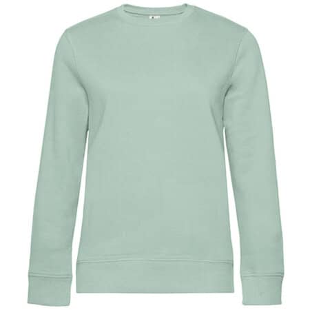 Extra weiches Damen-Sweatshirt in Aqua Green von B&C (Artnum: BCWW01Q
