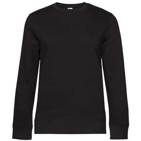 Extra weiches Damen-Sweatshirt in Black Pure von B&C (Artnum: BCWW01Q