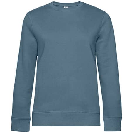 Extra weiches Damen-Sweatshirt in Nordic Blue von B&C (Artnum: BCWW01Q