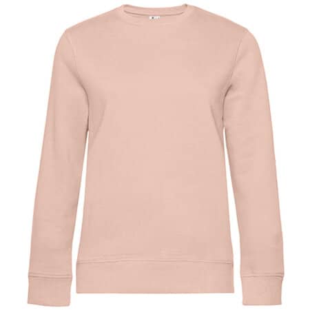 Extra weiches Damen-Sweatshirt in Soft Rose von B&C (Artnum: BCWW01Q
