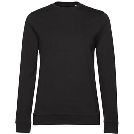 Leichter Damen-Sweater in Black Pure von B&C (Artnum: BCWW02W