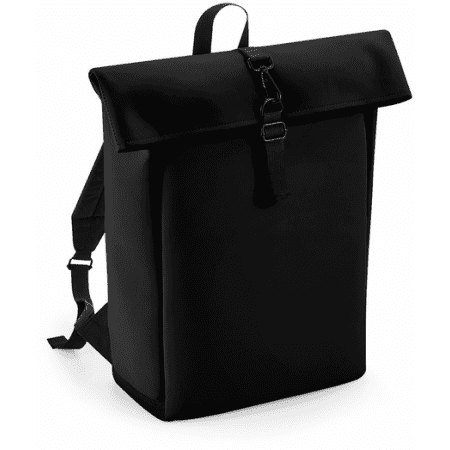 Matte PU Roll-Top Backpack von BagBase (Artnum: BG335