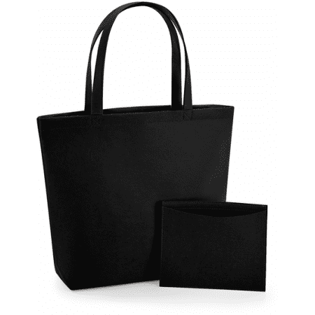 Filz-Einkaufstasche mit 22 Litern Volumen in Black von BagBase (Artnum: BG721