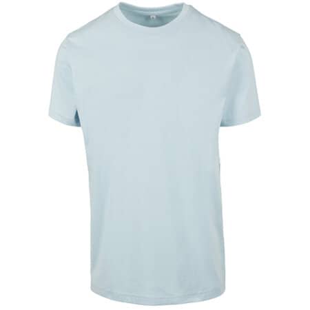Slim Fit Herren T-Shirt in Ocean Blue von Build Your Brand (Artnum: BY004