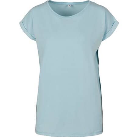 Modische extra long Damen T-Shirt in  von Build Your Brand (Artnum: BY021