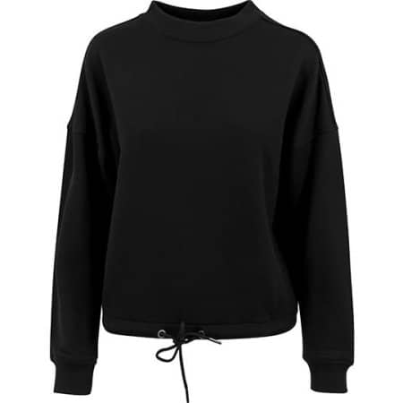 Oversized Crew Neck Sweatshirt für Damen von Build Your Brand (Artnum: BY058