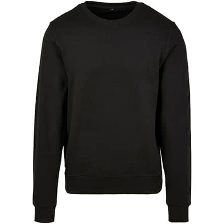 Premium Crewneck Sweatshirt in Black von Build Your Brand (Artnum: BY119