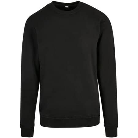 Bio Basic Sweatshirt in Black von Build Your Brand (Artnum: BY173