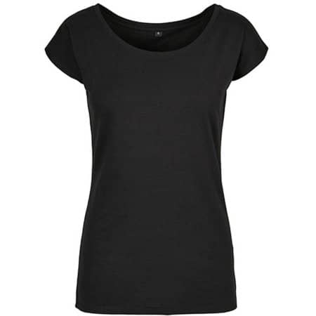 Weit geschnittenes Damen T-Shirt in Black von Build Your Brand Basic (Artnum: BYBB013