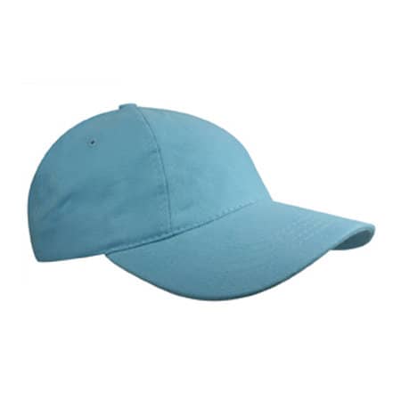 Brushed Promo Cap in Light Blue von Printwear (Artnum: C1934