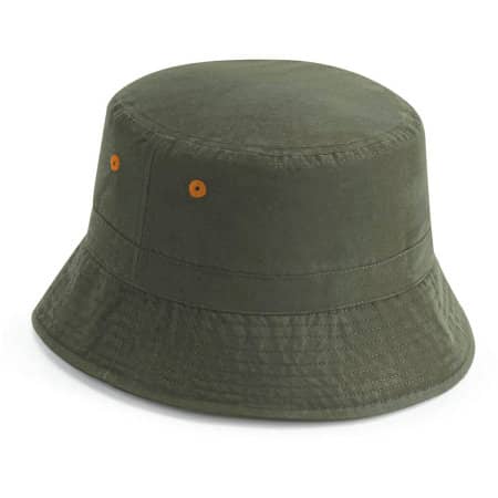 Recycled Polyester Bucket Hat von Beechfield (Artnum: CB84R