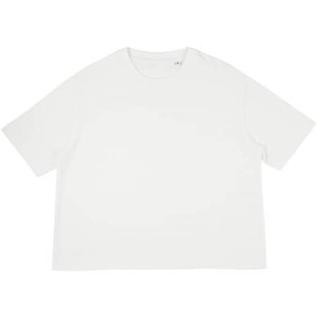 Kurzes Oversized Damen T-Shirt in  von Continental Clothing (Artnum: COR26