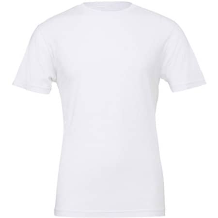 Unisex Jersey Crew Neck T-Shirt in White von Canvas (Artnum: CV3001