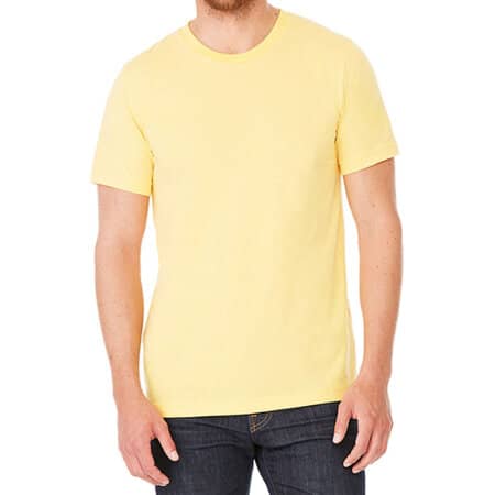 Unisex Triblend Crew Neck T-Shirt in Yellow Gold Triblend (Heather) von Canvas (Artnum: CV3413