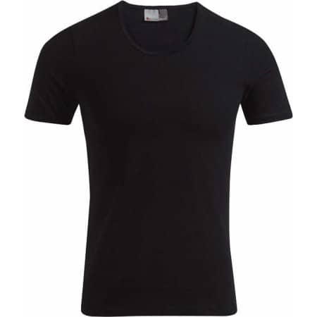 Schlankes Herren T-Shirt in Black von Promodoro (Artnum: E3081