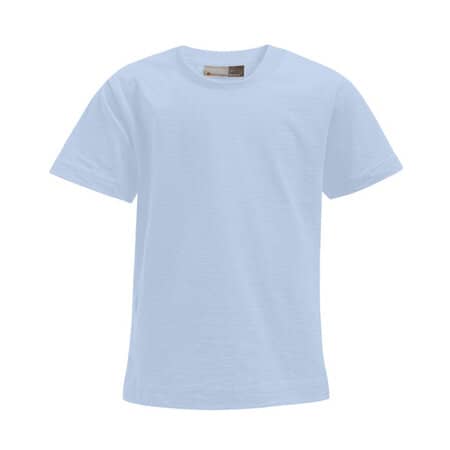 Premium Kinder T-Shirt in Baby Blue von Promodoro (Artnum: E399