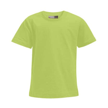 Premium Kinder T-Shirt in Wild Lime von Promodoro (Artnum: E399