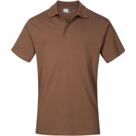 Hochwertiges Herren-Poloshirt in Brown von Promodoro (Artnum: E4001