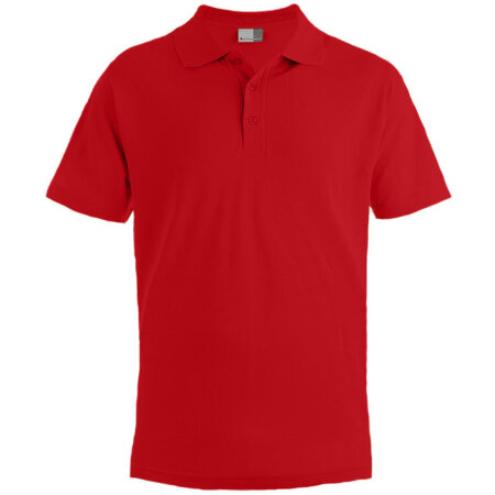 Hochwertiges Herren-Poloshirt in Fire Red von Promodoro (Artnum: E4001