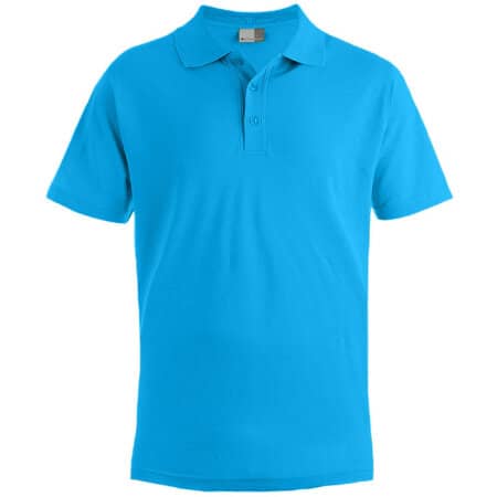 Hochwertiges Herren-Poloshirt in Turquoise von Promodoro (Artnum: E4001