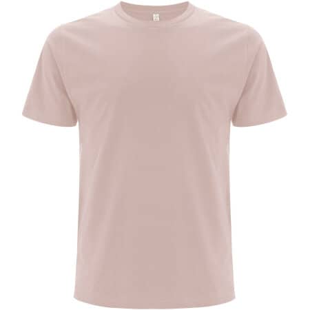 Bestseller - Fair produziertes T-Shirt aus Bio-Baumwolle für Herren in Misty Pink von EarthPositive (Artnum: EP01