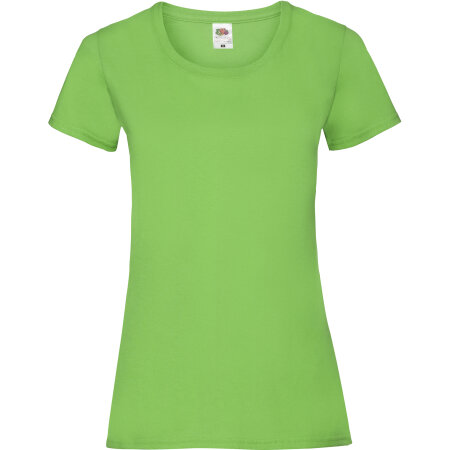 Klassisches Damen T-Shirt Valueweight in Lime von Fruit of the Loom (Artnum: F288N