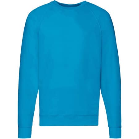 Leichtes Herren-Sweatshirt in Azure Blue von Fruit of the Loom (Artnum: F310