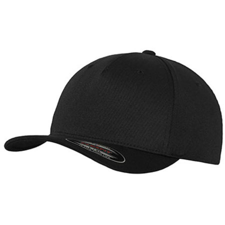 Sportliche Flexfit Baseball-Cap in Black von FLEXFIT (Artnum: FX6560