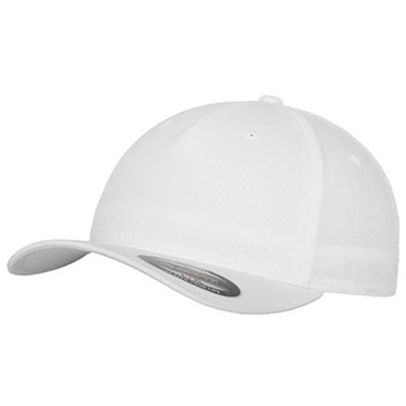 Sportliche Flexfit Baseball-Cap in White von FLEXFIT (Artnum: FX6560