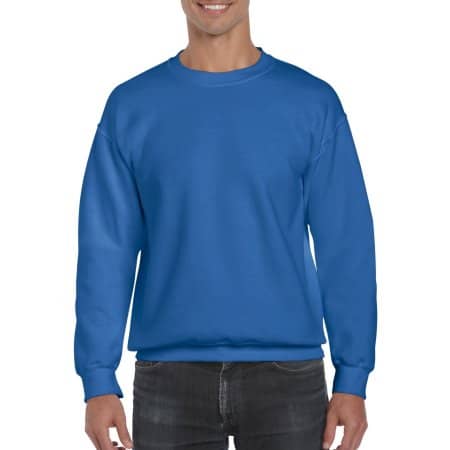 Mittelschwerer Herren-Sweater in Royal von Gildan (Artnum: G12000