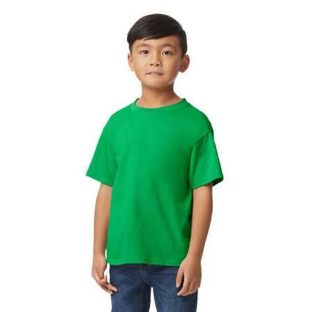 Softstyle® Midweight Youth T-Shirt in Irish Green von Gildan (Artnum: G65000K