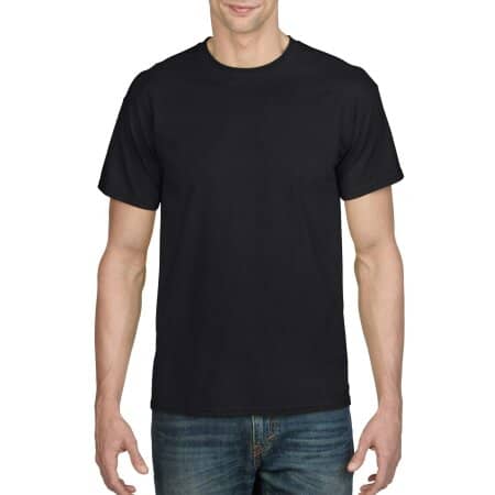 DryBlend® T-Shirt in Black von Gildan (Artnum: G8000