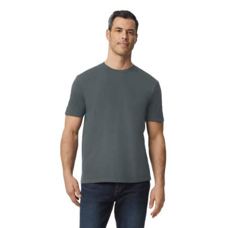 Softstyle® EZ Adult T-Shirt in Charcoal (Solid) von Gildan (Artnum: G980