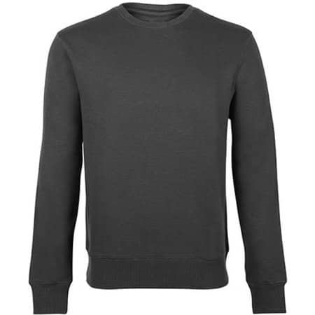 Unisex Sweatshirt in Dark Grey von HRM (Artnum: HRM902