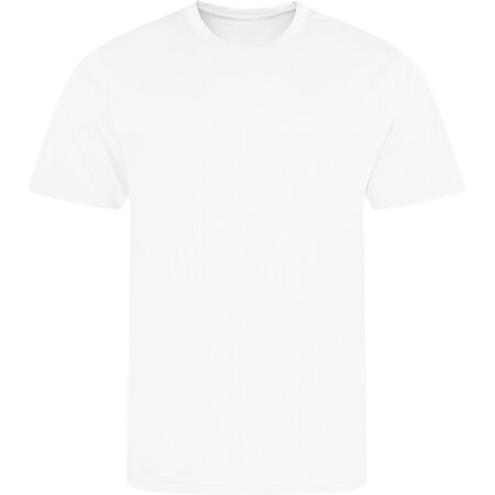 Schnell trocknendes Herren Stretch T-Shirt in Arctic White von Just Cool (Artnum: JC001