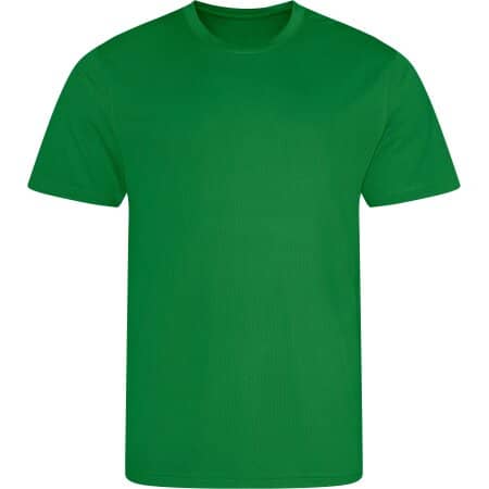Schnell trocknendes Herren Stretch T-Shirt in Kelly Green von Just Cool (Artnum: JC001