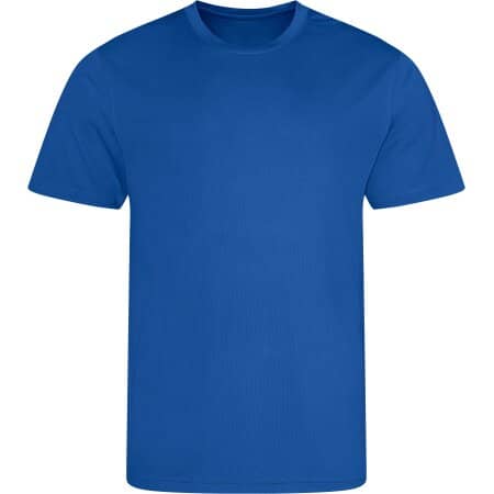 Schnell trocknendes Herren Stretch T-Shirt in Royal Blue von Just Cool (Artnum: JC001
