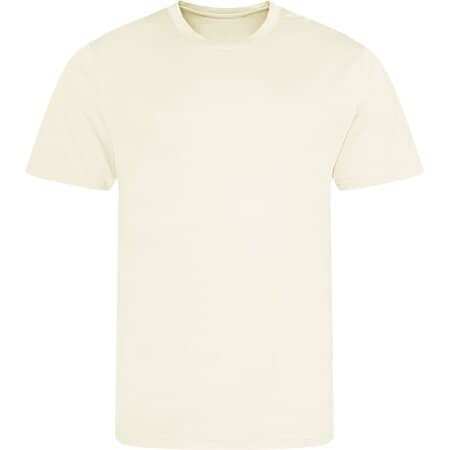 Schnell trocknendes Herren Stretch T-Shirt in Vanilla von Just Cool (Artnum: JC001